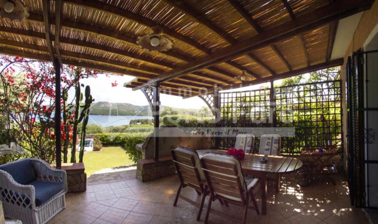 13A - Porto Mannu bilocale prima fila con splendida vista sul mare Villa Palau Exterior foto